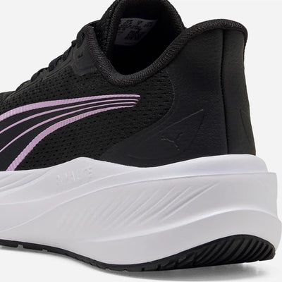 PUMA WOMEN'S DASHER LITE BLACK/MAUVE RUNNING SHOES