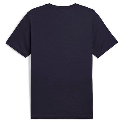 Puma Men's Essentials 2 Colour Logo Navy Tee