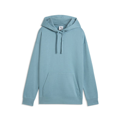 Puma Women's Essentials Fleece Sea Blue Hoodie