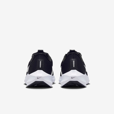 NIKE MEN'S AIR ZOOM PEGASUS 40 BLACK/WHITE RUNNING SHOES