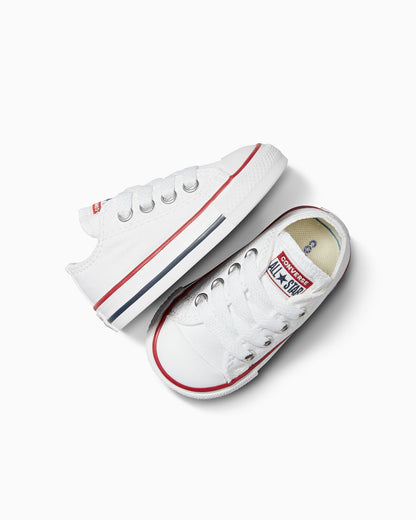 Converse Kids Chuck Taylor All Stars Low Top White Shoe