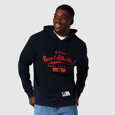 RUSSELL ATHLETIC MEN'S ORIGINAL NAVY HOODIE