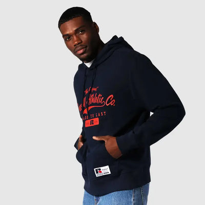 RUSSELL ATHLETIC MEN'S ORIGINAL NAVY HOODIE