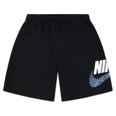 Nike Kid's In The Zone French Terry Black Shorts