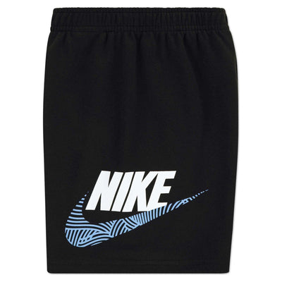 Nike Kid's In The Zone French Terry Black Shorts