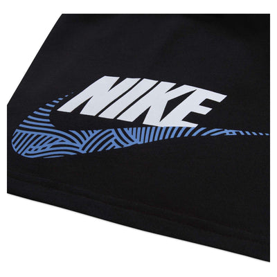 Nike Kid's In The Zone French Terry Black Shorts