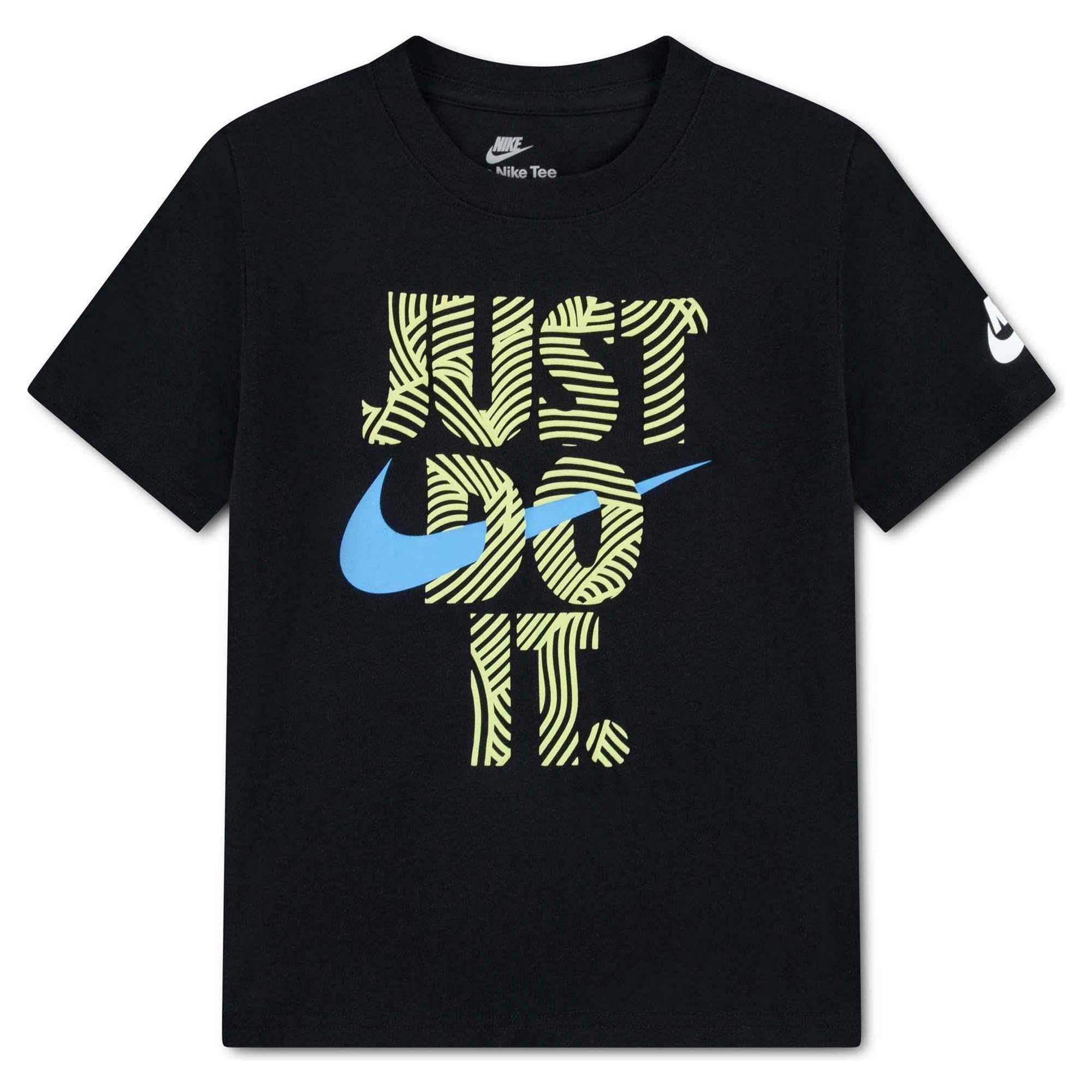 Nike Kid's In The Zone Graphic Black Tee
