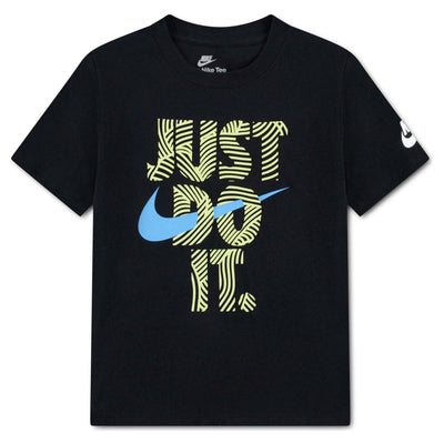Nike Kid's In The Zone Graphic Black Tee
