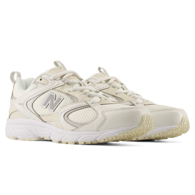 NEW BALANCE WOMEN'S 408V1 CREAM/WHITE SNEAKER SHOES