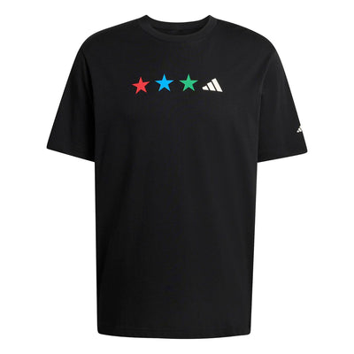 Adidas Men's Fifa World Cup Graphic Black Tee