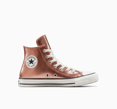 Converse Kid's Chuck Taylor All-Star Metallic Gold Sneaker Shoes