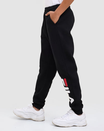 Fila Kid's Bailey Black Trackpants