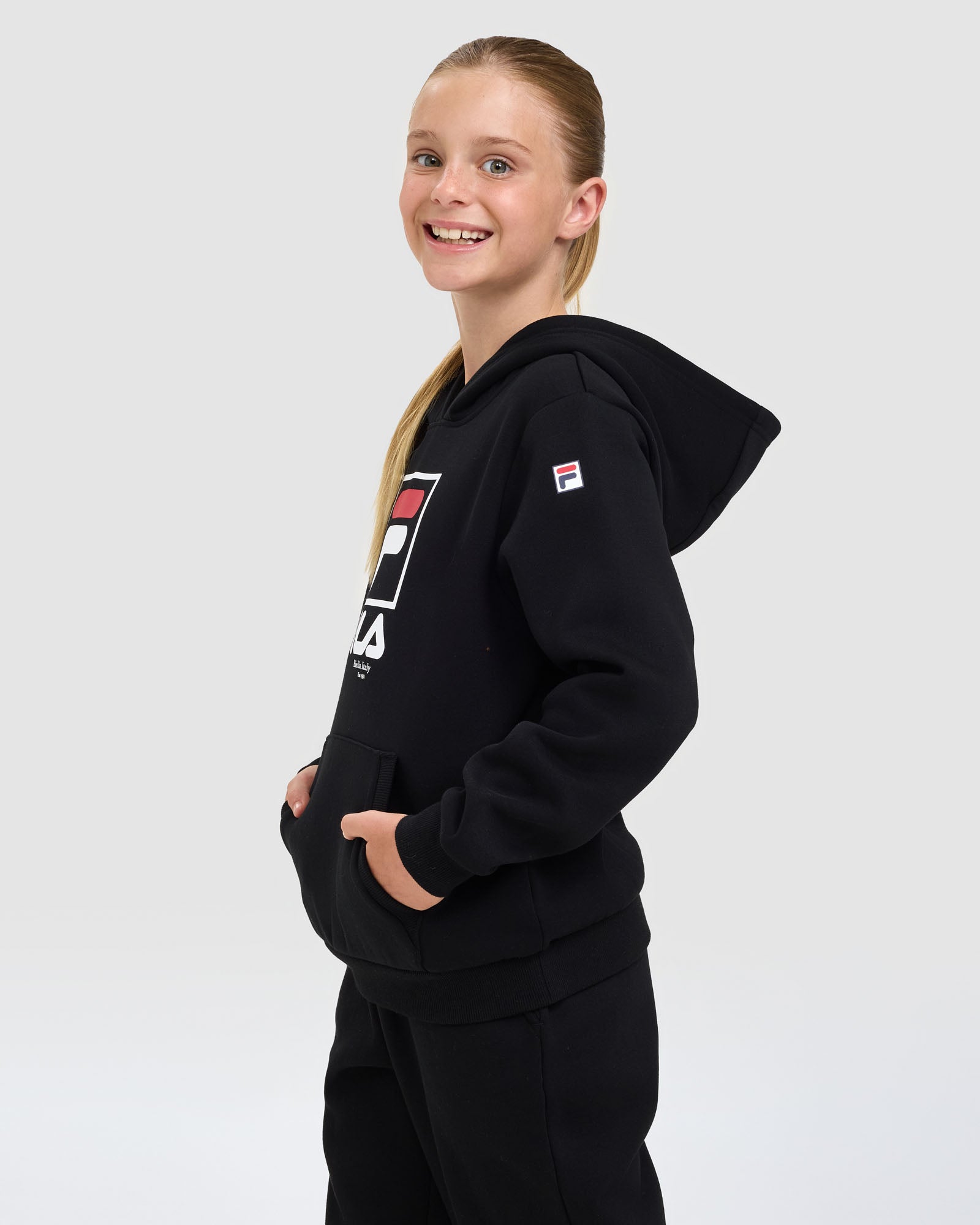 Fila Kid's Bailey Black Hood