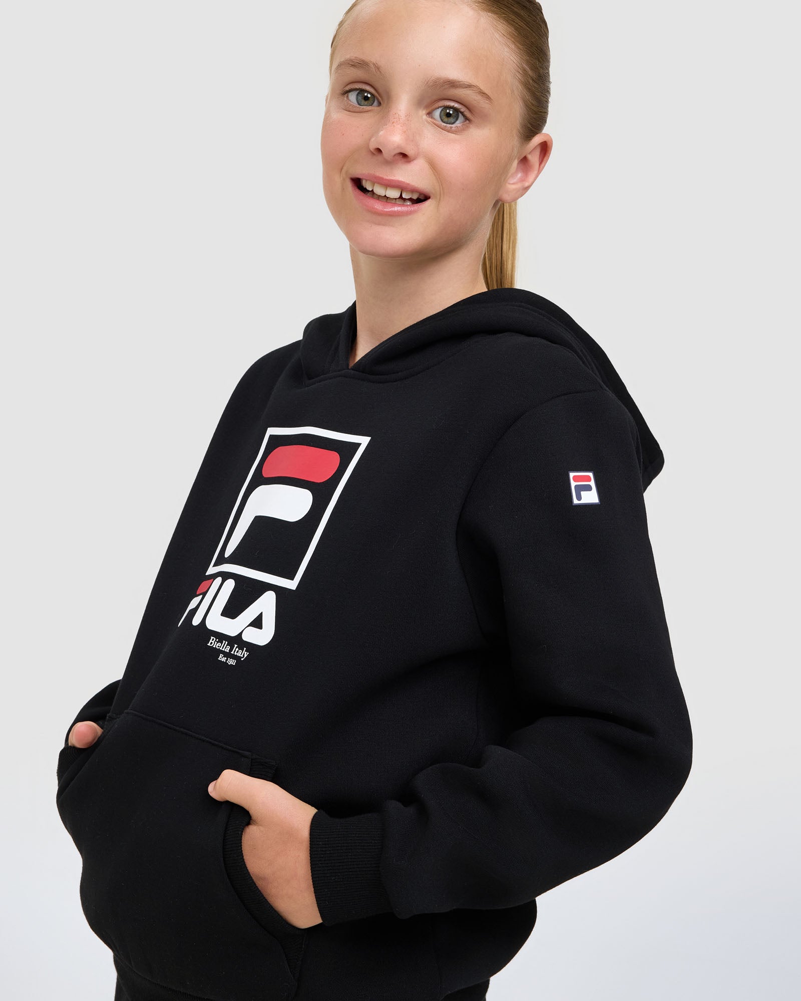 Fila Kid's Bailey Black Hood