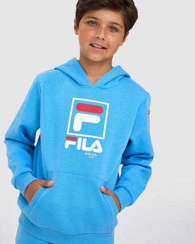 Fila Kid's Bailey Blue Hoodie