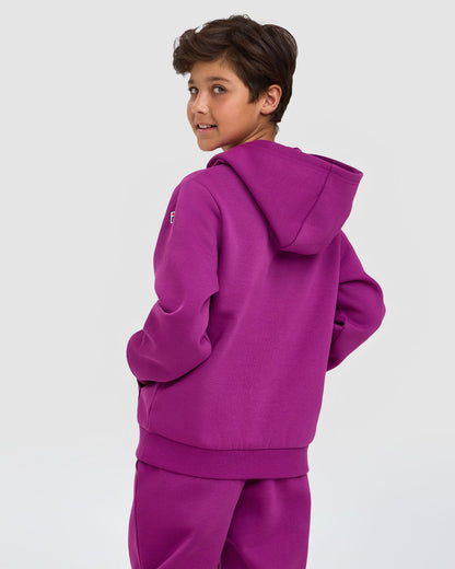 Fila Kid's Bailey Purple Hoodie
