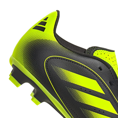 Adidas Kid's Goletto Ix Black/Lemon Football Boots
