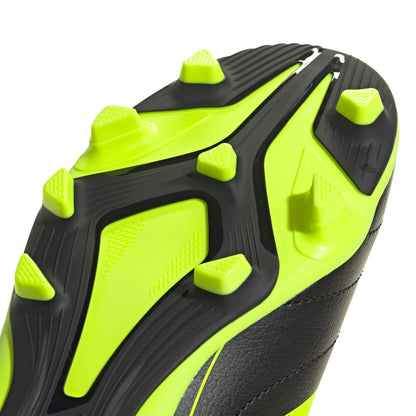 Adidas Kid's Goletto Ix Black/Lemon Football Boots