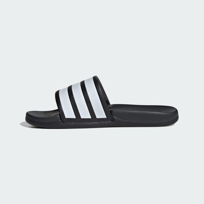 Adidas Unisex Adilette Comfort 2.0 Black/White Sldies