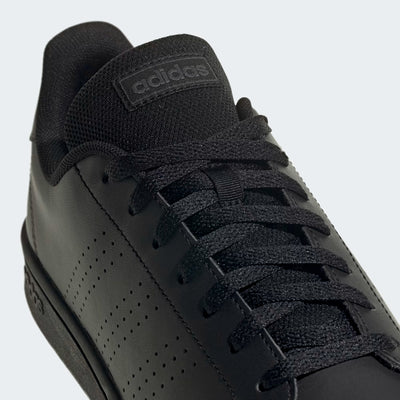 Adidas Unisex Advantage Base Court Lifestyle Triple Black Shoes