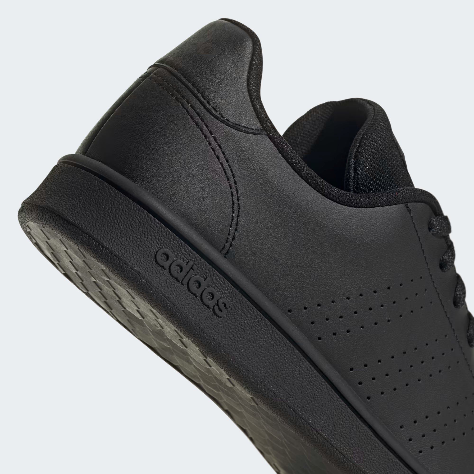 Adidas Unisex Advantage Base Court Lifestyle Triple Black Shoes