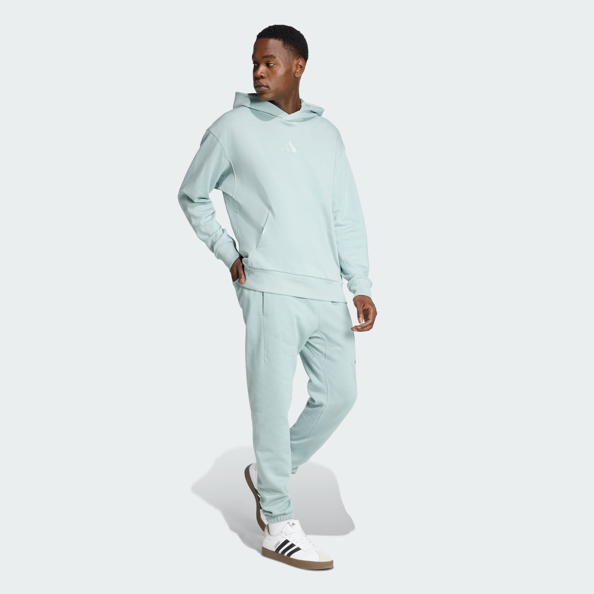 ADIDAS MEN'S ALL SZN FRENCH TERRY SAGE HOODIE