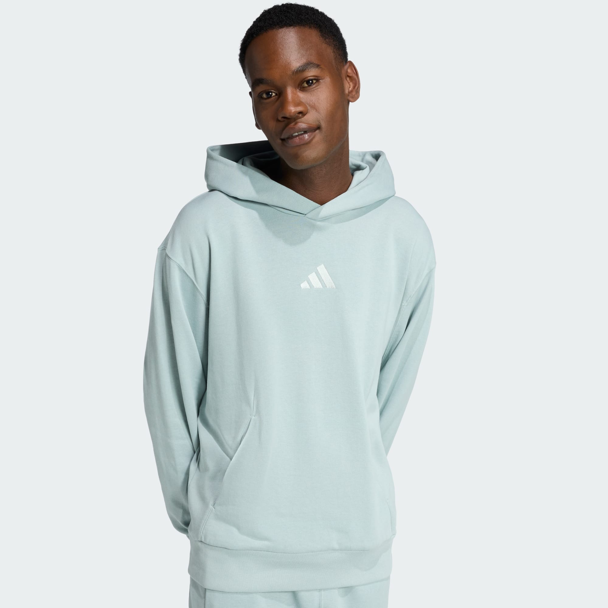ADIDAS MEN'S ALL SZN FRENCH TERRY SAGE HOODIE