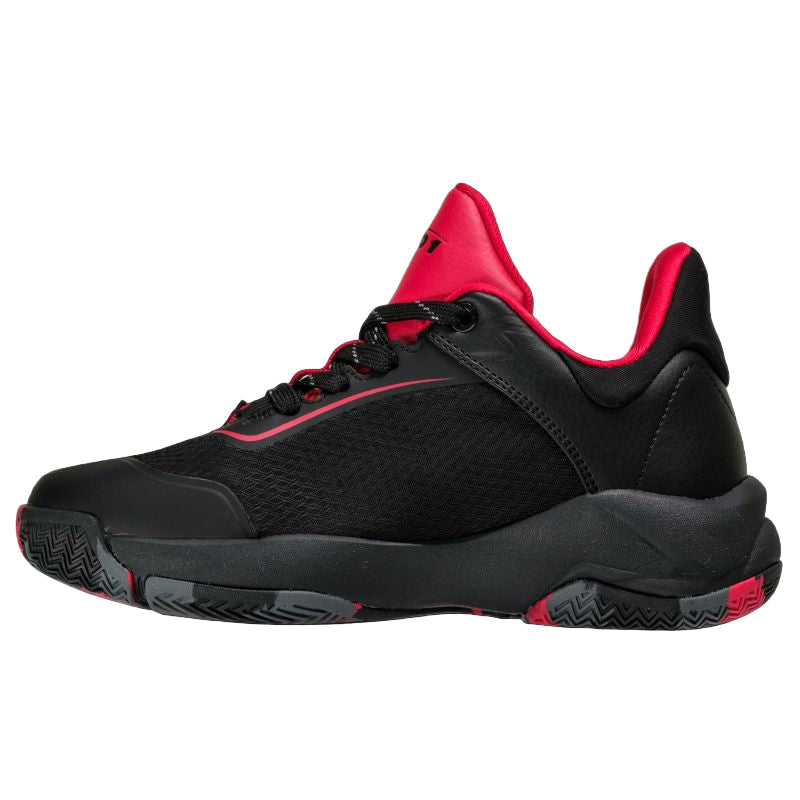 AND 1 KID'S BALLER RED/BLACK BASKETBALL SHOES