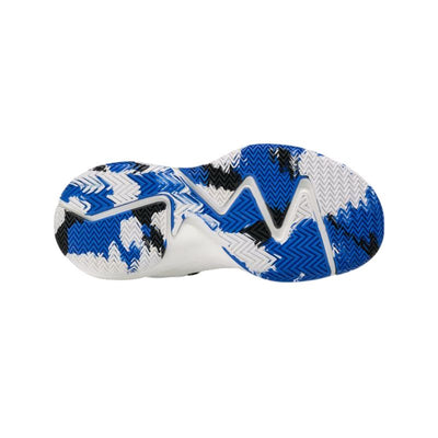 AND 1 KID'S BALLER WHITE/BLACK/ROYAL BASKETBALL SHOES