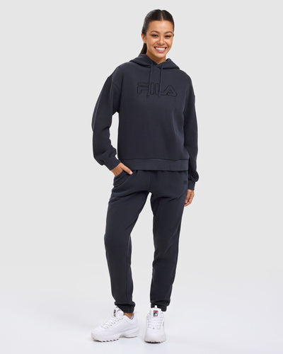 Fila Women's Isabella Black Trackpants