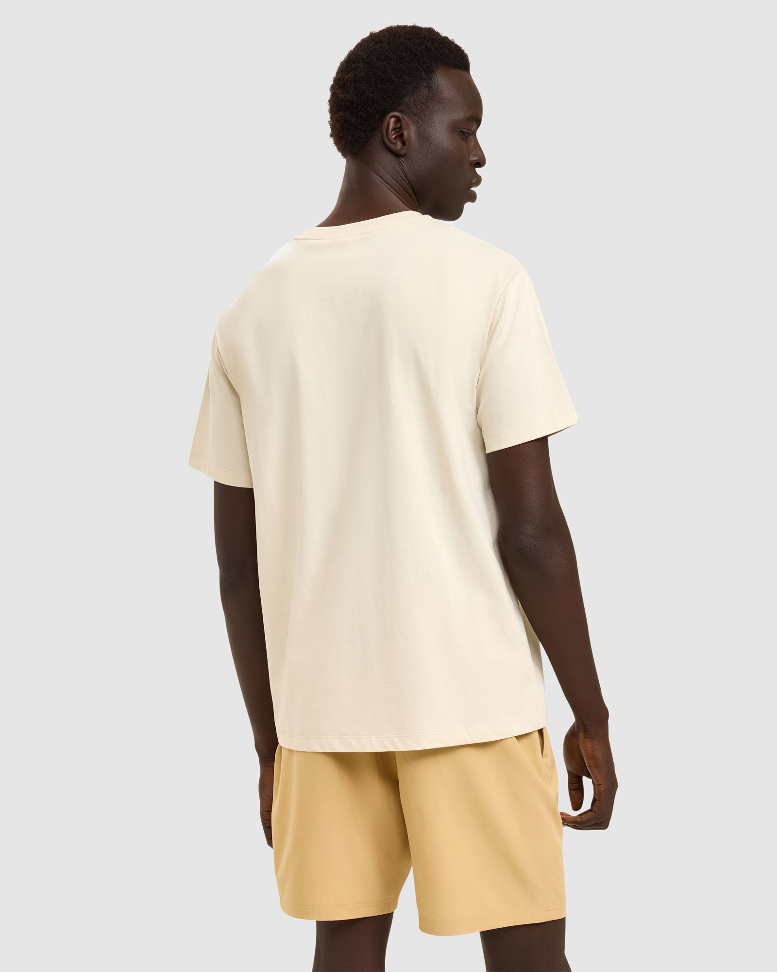 Fila Men's Adam Reg Oyster Grey Tee