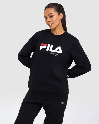 Fila Unisex Florence Black Sweatshirt