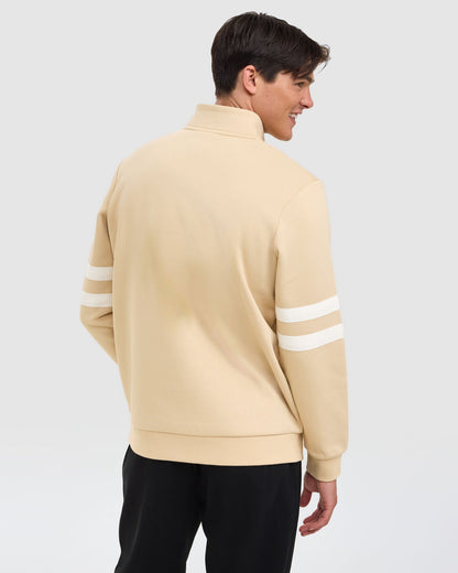 Fila Men's Bradley Semolina Quarter Zip Top