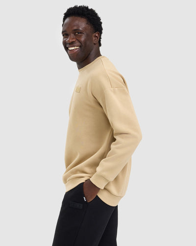 Fila Men's Byron Relaxed Crew Traverntine Sweatshirt