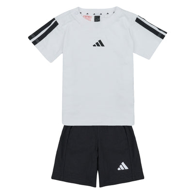 Adidas Kid's 3-Stripes White/Black Set