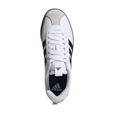 ADIDAS MEN'S VL COURT 3.0 WHITE/BLACK SNEAKER SHOES