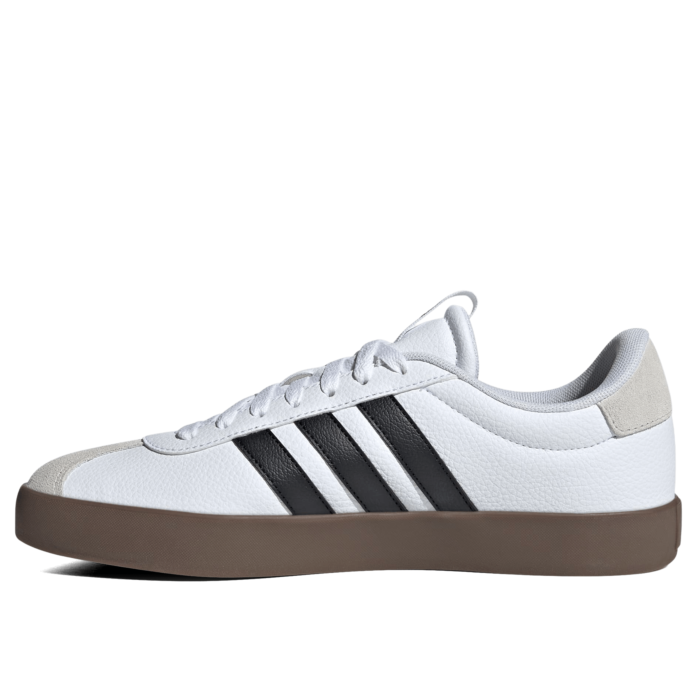 ADIDAS MEN'S VL COURT 3.0 WHITE/BLACK SNEAKER SHOES