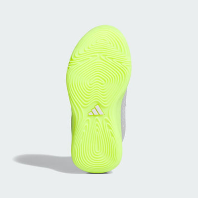 Adidas Kid's Initiation C Grey/Lemon Basketball Shoes