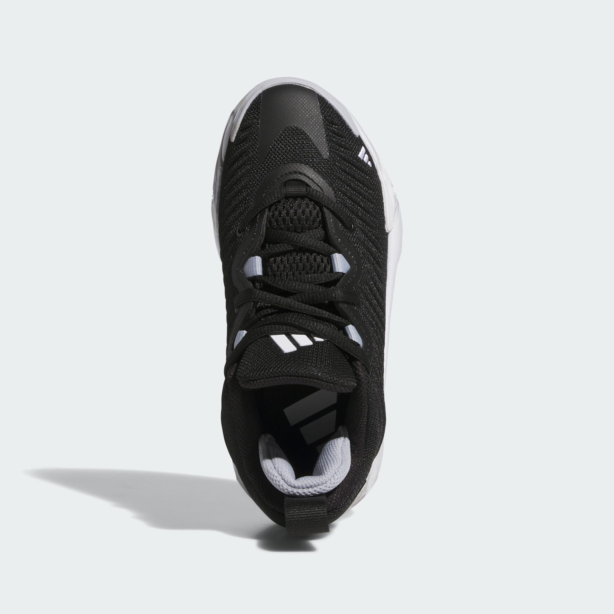 Adidas Kid's Initiation J Shoes Black/White Basketball Shoes