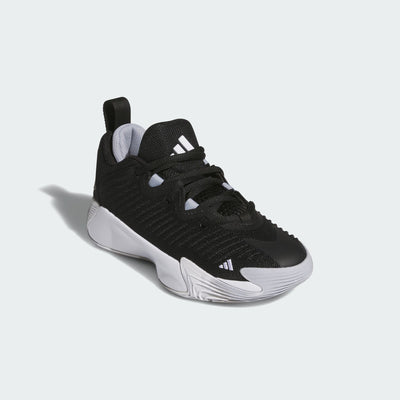 Adidas Kid's Initiation J Shoes Black/White Basketball Shoes