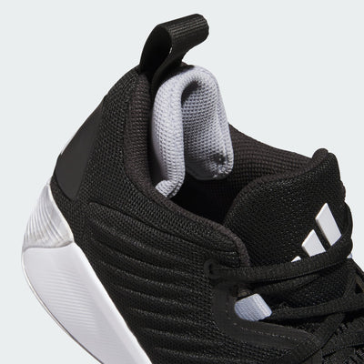 ADIDAS MEN'S INITIATION BLACK/SILVER/WHITE BASKETBALL SHOES