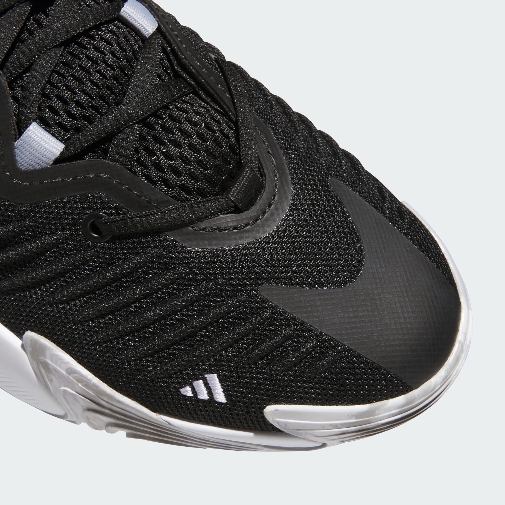 ADIDAS MEN'S INITIATION BLACK/SILVER/WHITE BASKETBALL SHOES