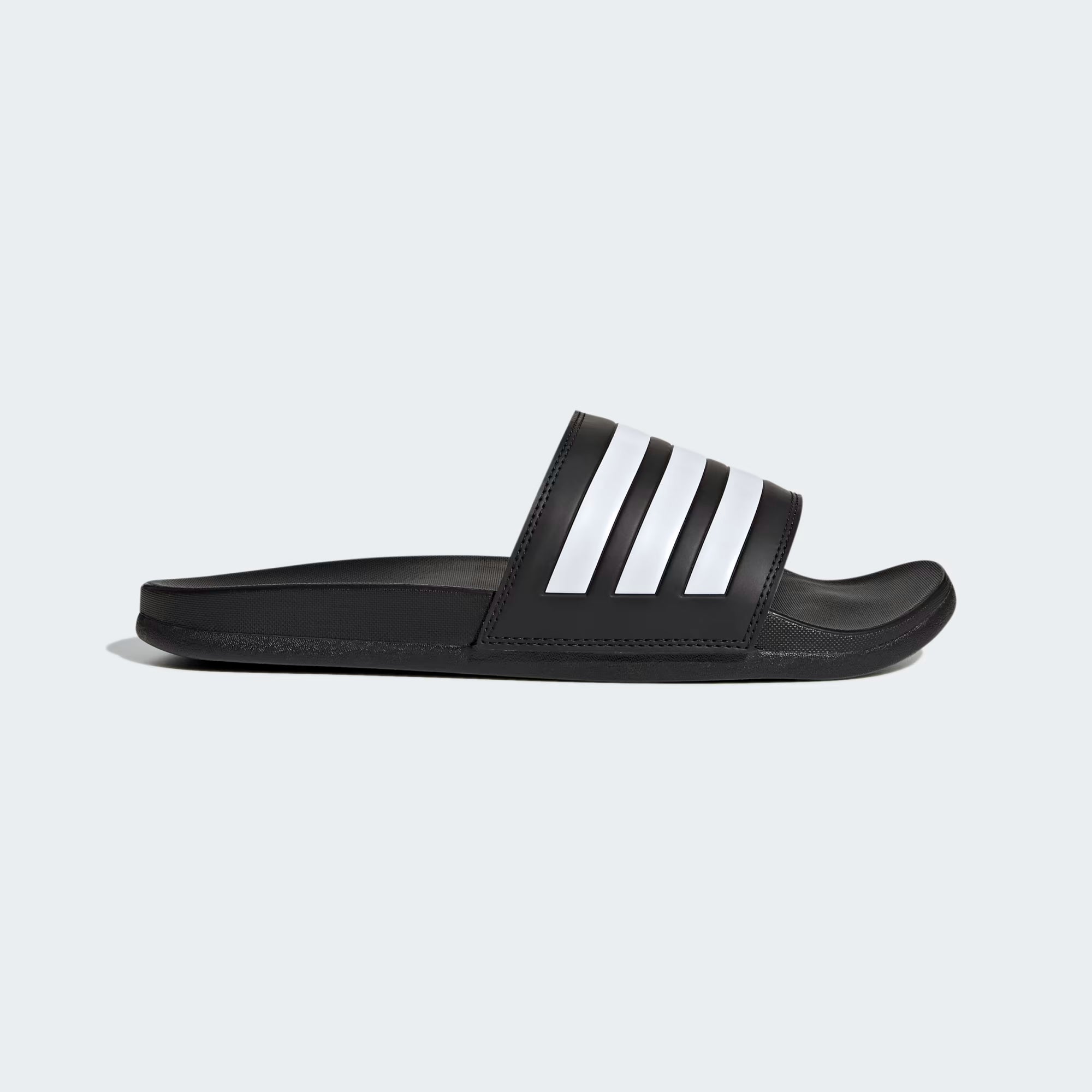Adidas Unisex Adilette Comfort Black/White Slides