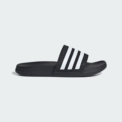 Adidas Kids Adilette Comfort Black/White Slides