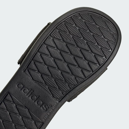 Adidas Kids Adilette Comfort Black/White Slides
