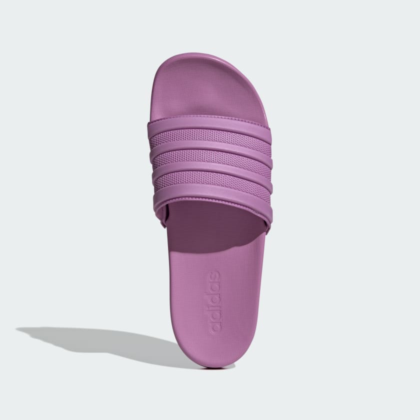 ADIDAS WOMEN S ADILETTE COMFORT PURPLE SLIDES INSPORT