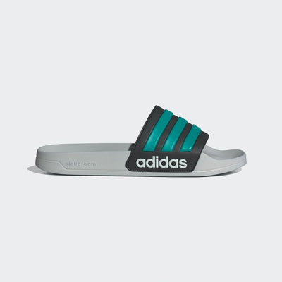 Adidas Unisex Adilette Shower Black/Teal Slides