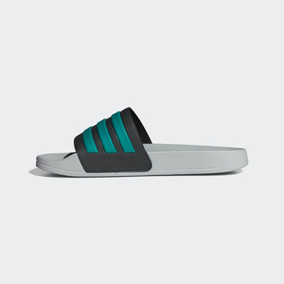 Adidas Unisex Adilette Shower Black/Teal Slides
