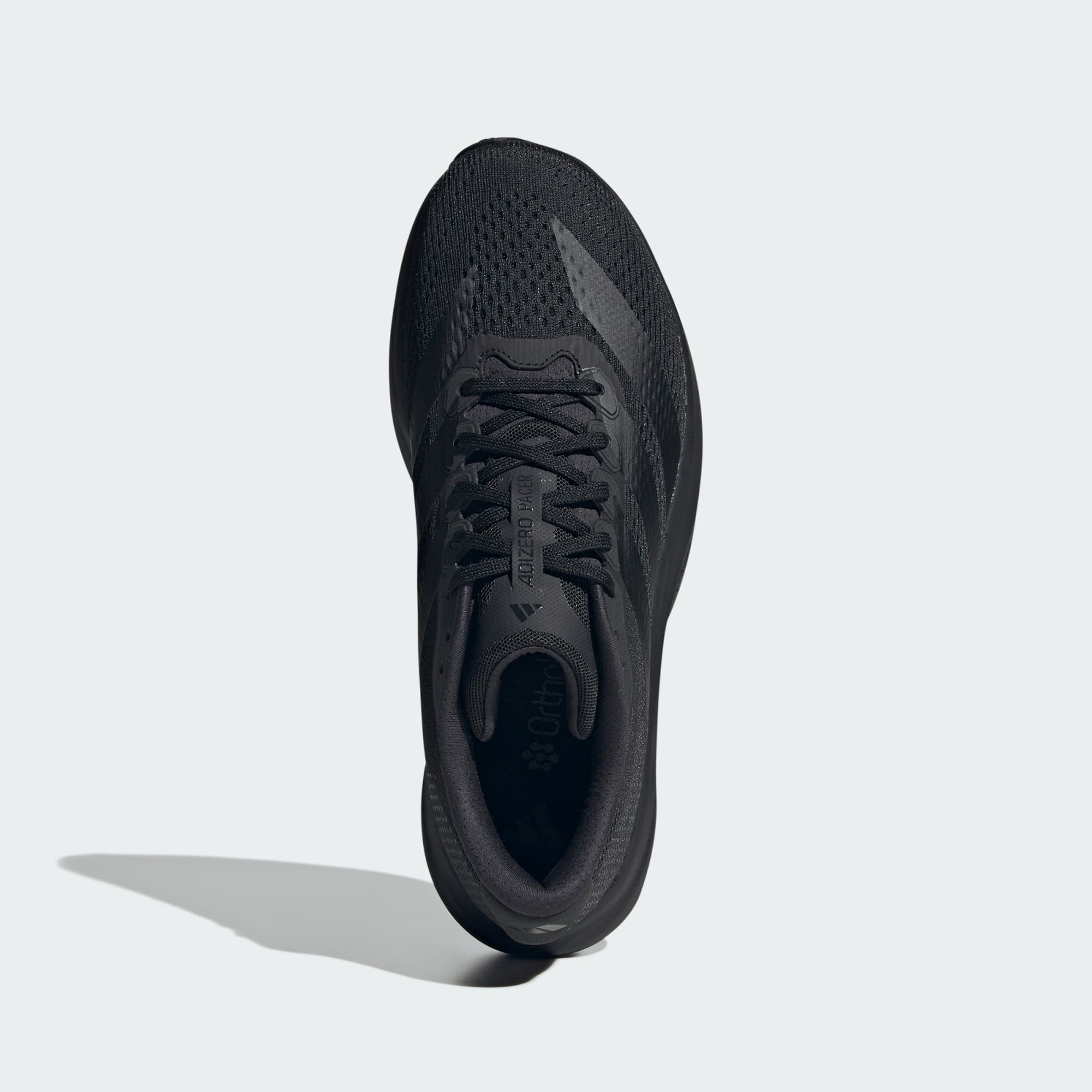 ADIDAS MEN'S ADIZERO PACER TRIPLE BLACK RUNNING SHOES