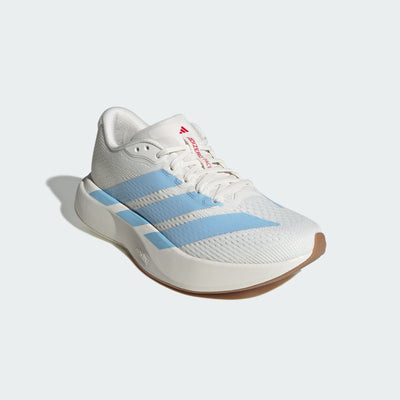 ADIDAS WOMEN'S ADIZERO PACER WHITE/BLUE RUNNING SHOES